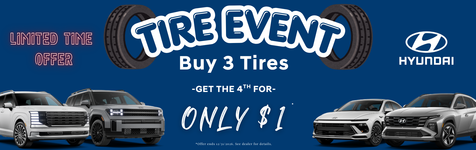 Tire Special from Hatchett Hyundai East